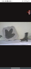 Laden Sie das Bild in den Galerie-Viewer, Tyrannosaurus Rex SET T.rex foot and footprint track cast replica T-rex