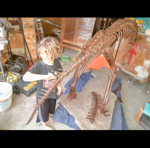Lufengosaurus skeleton cast replica dinosaur for sale or rent