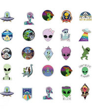 Load image into Gallery viewer, Alien Stickers 3 for $2 (Free shipping)