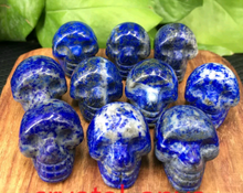 Load image into Gallery viewer, Natural quartz crystal mini Skull Carved Crystal Skull Healing Properties
