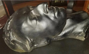 Chopin Death mask cast Head and Neck / life cast Head Face Death mask death cast