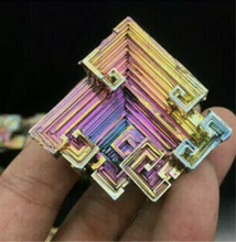 Load image into Gallery viewer, Natural Quartz Crystal Rainbow Titanium Cluster Mineral Specimen Healing Stone