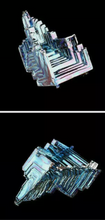 Charger l&#39;image dans la galerie, Natural Quartz Crystal Rainbow Titanium Cluster Mineral Specimen Healing Stone