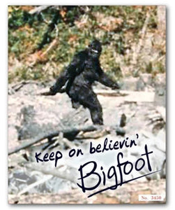 "Autographed" Bigfoot Patterson "Patty" Sasquatch photo picture