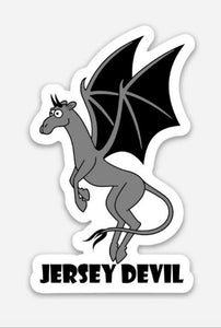 Jersey Devil Sticker #1 Leeds Point NJ folklore history