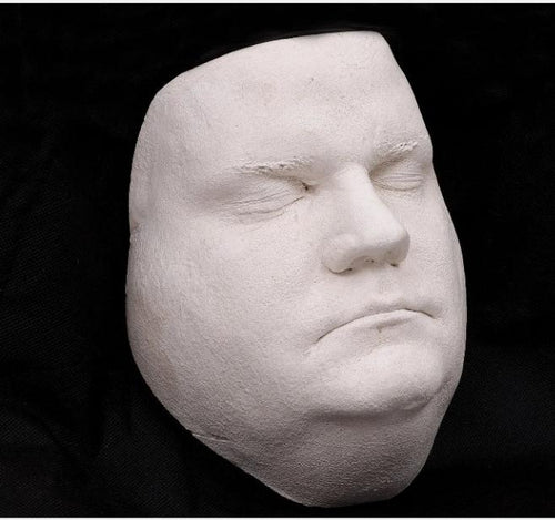 Chris Farley Life Cast Plaster Face Mask Tommy Boy Mask Death mask life cast