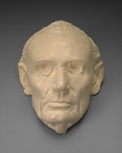 Abraham Lincoln Life Mask Volk Cast (Plaster)