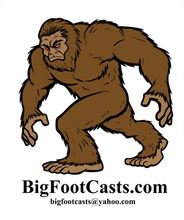 Load image into Gallery viewer, 2019 North Carolina Bigfoot Print Cast Replica Limited Edition Footprint for sale Bigfoot plaster cast