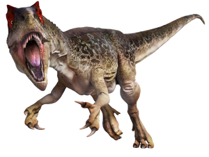 Allosaurus Dinosaur track cast replica #2