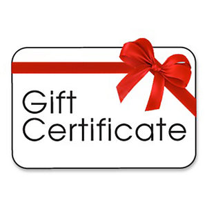 Gift cards: Gift certificates