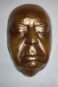 Alfred Hitchcock life mask / life cast