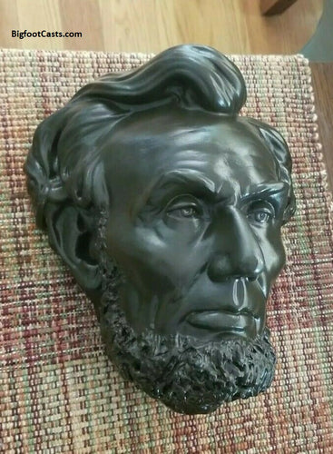 Abraham Lincoln Volk Sculpture cast 1865 (?) Life mask modified