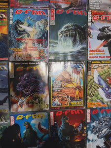 90 G-Fan Godzilla Magazines