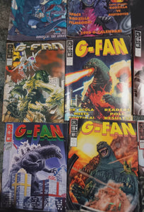 90 G-Fan Godzilla Magazines