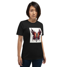 Load image into Gallery viewer, Rainbow Mothman Short-Sleeve Unisex T-Shirt